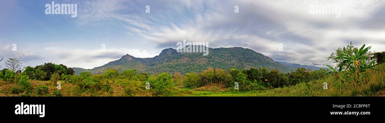 Panorama di Udzungwa Foto Stock