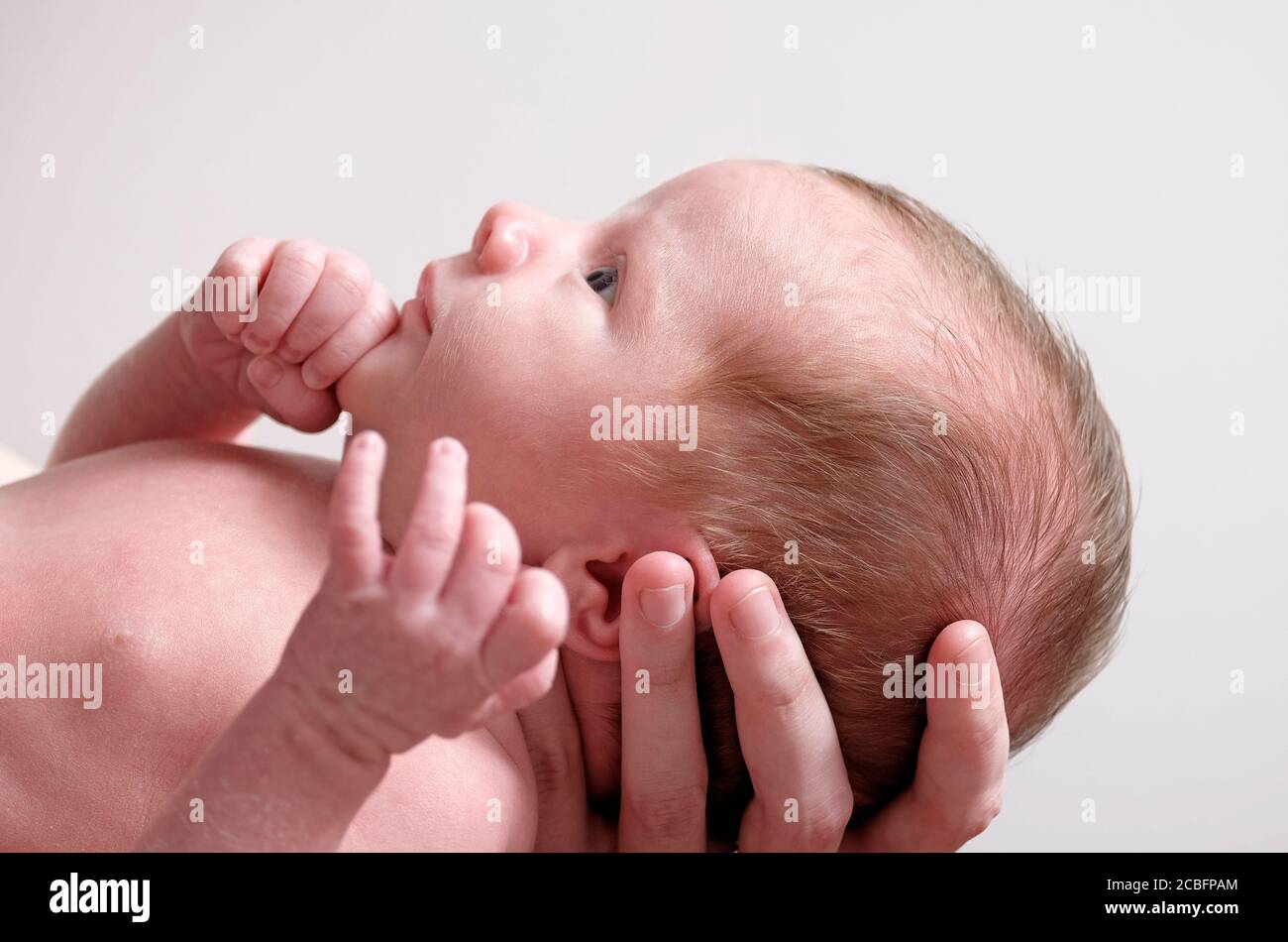 bambino neonato Foto Stock