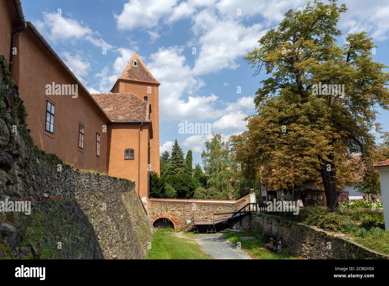 Castello di Jurisics a Koszeg, Ungheria. Foto Stock