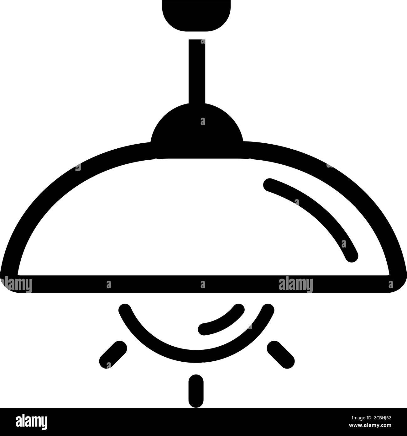 Illuminazione , lampada / elettrodomestico , mobili icona vettoriale illusration Illustrazione Vettoriale