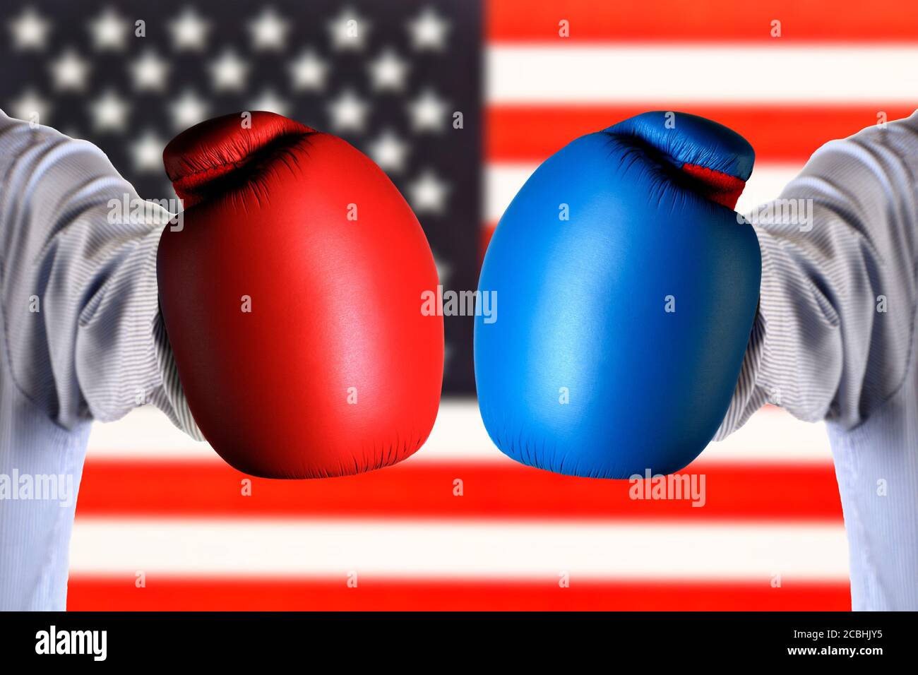 Concetto delle elezioni presidenziali USA 2020 Foto Stock