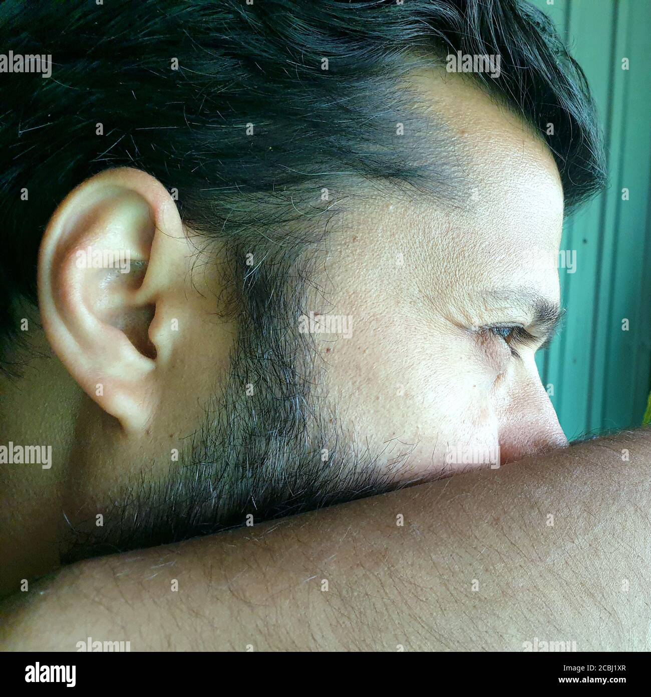 Case galleggianti in legno e ponti sembrano belli. Foto Stock