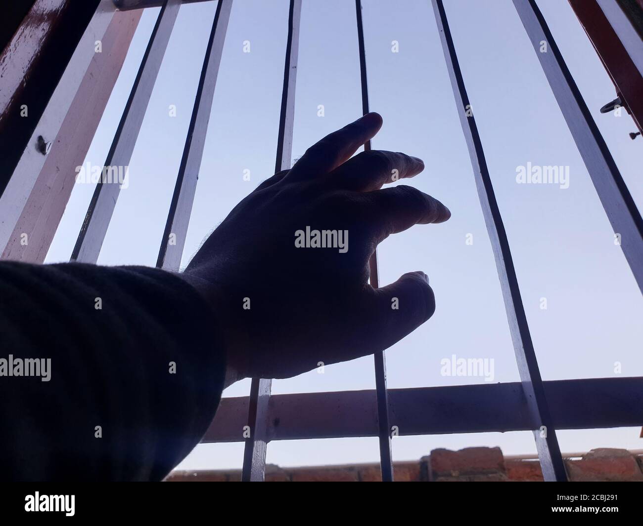 Case galleggianti in legno e ponti sembrano belli. Foto Stock