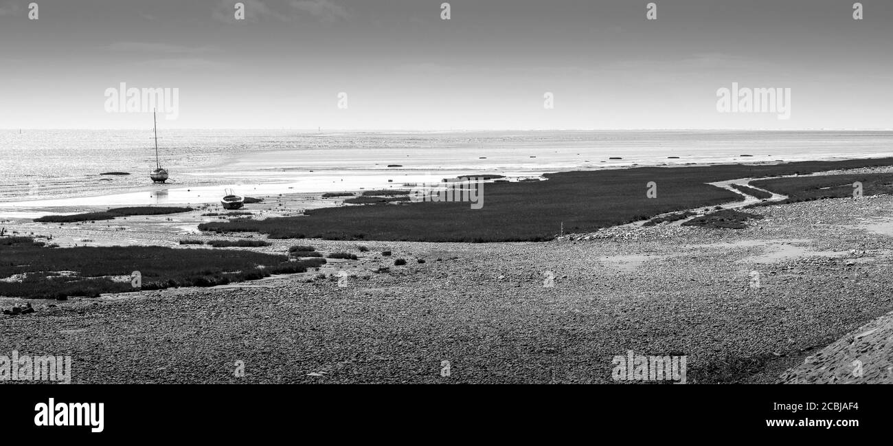 Intorno al Regno Unito - litham costa, Lancashire Foto Stock