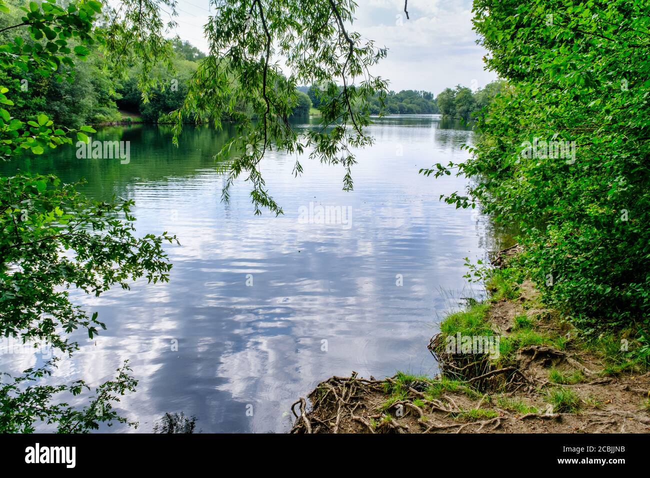 Clifton Country Park, Salford, Greater Manchester, Regno Unito, in estate Foto Stock