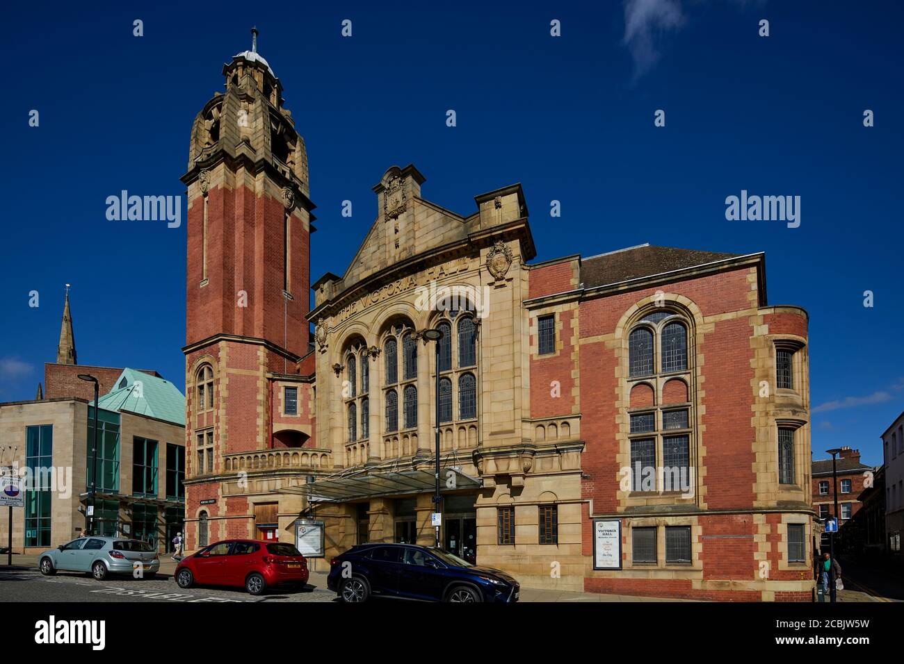 Victoria Hall Methodist luogo di culto Sheffield centro città grado II edificio classificato Foto Stock