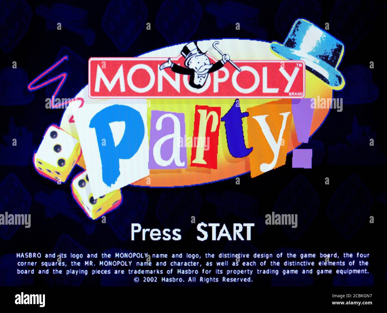 Monopoly Party - Nintendo Gamecube Videogioco - solo per uso editoriale Foto Stock