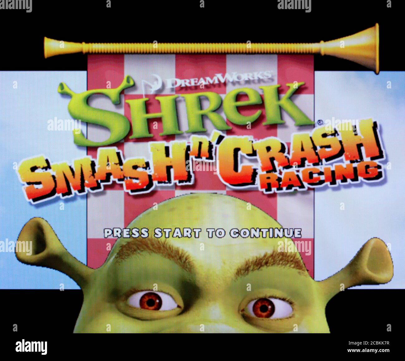Shrek Smash n' Crash Racing - Nintendo Gamecube Videogioco - Solo per uso  editoriale Foto stock - Alamy
