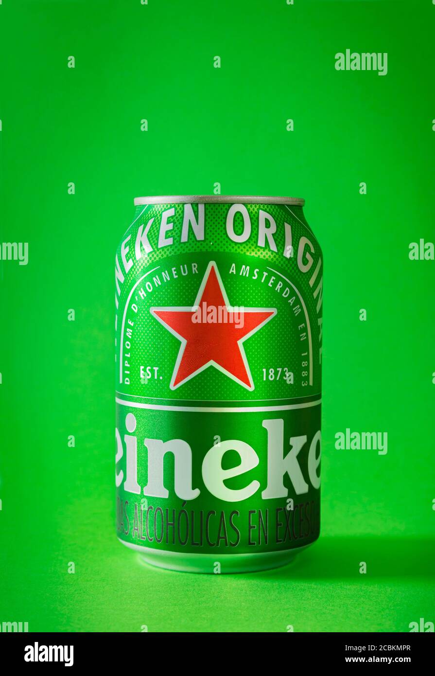 Albero Di Natale Heineken.Bottiglia Di Birra Verde Con Stella Rossa Immagini E Fotos Stock Alamy