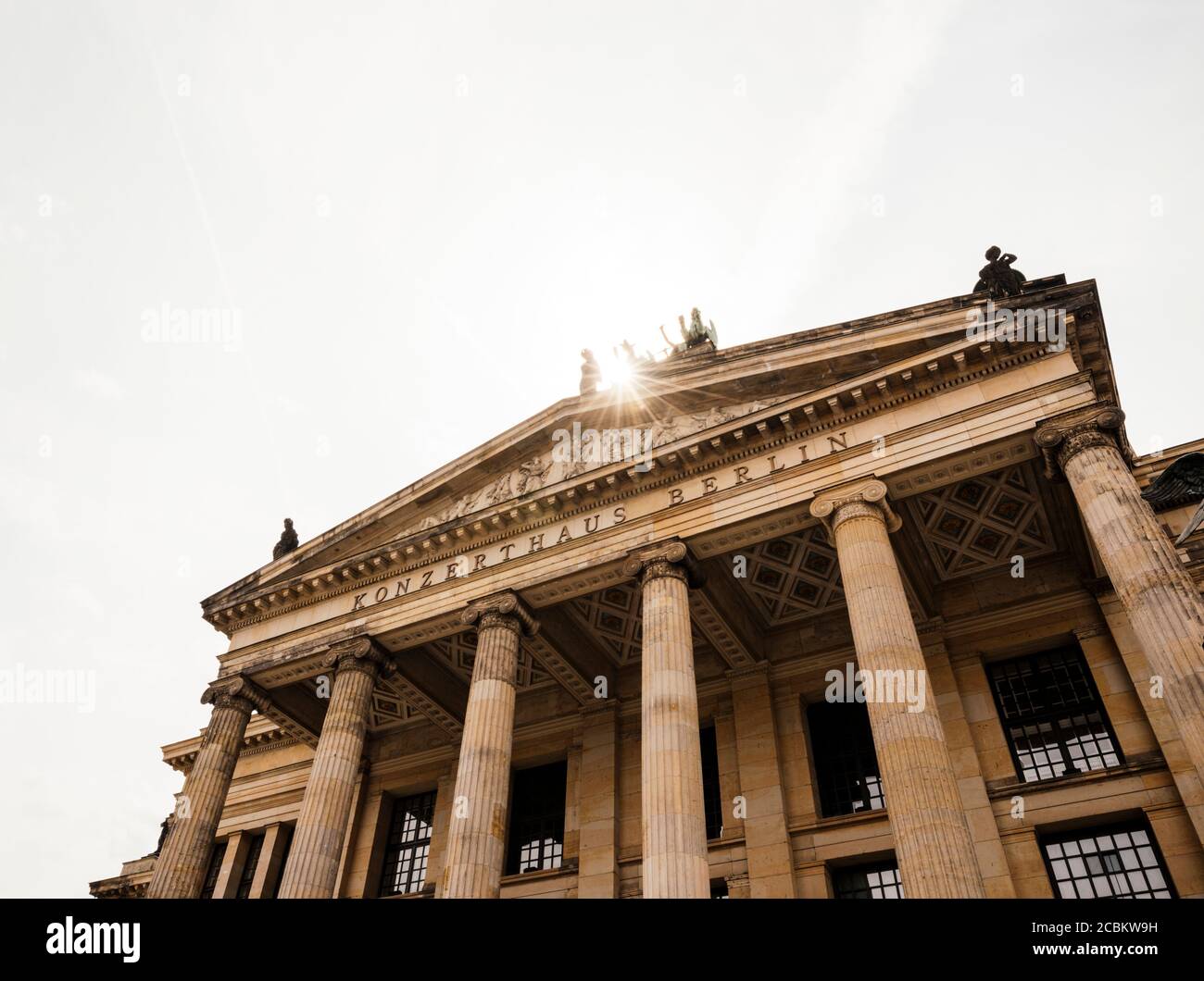 Esterno di Konzerthaus, Gendarmenmarkt, Berlino, Germania Foto Stock