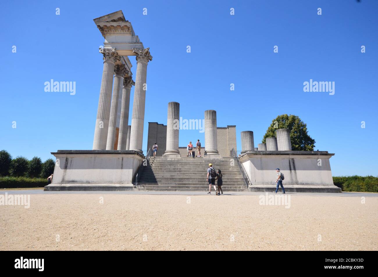 Parco Archeologico Xanten in Germania Foto Stock