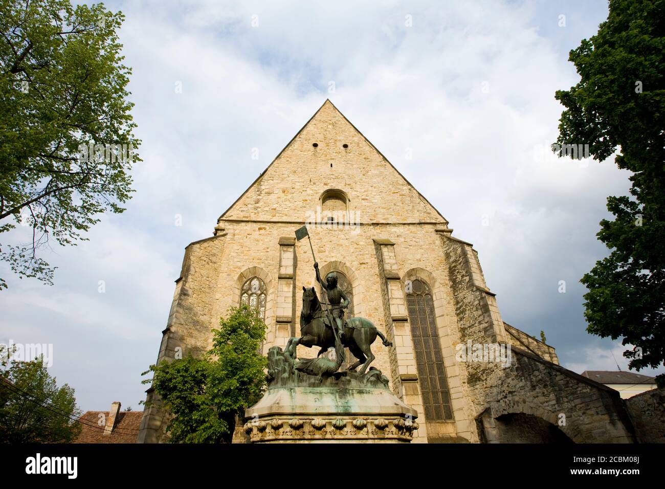 Chiesa di San Giorgio, Cluj Napoca, Romania, Europa Foto Stock