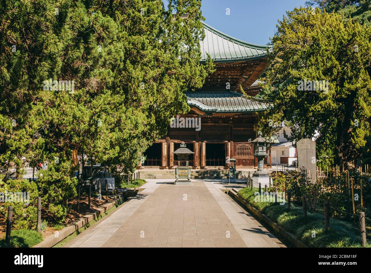 Tempio Kenchoji a Kamakura, Giappone Foto Stock