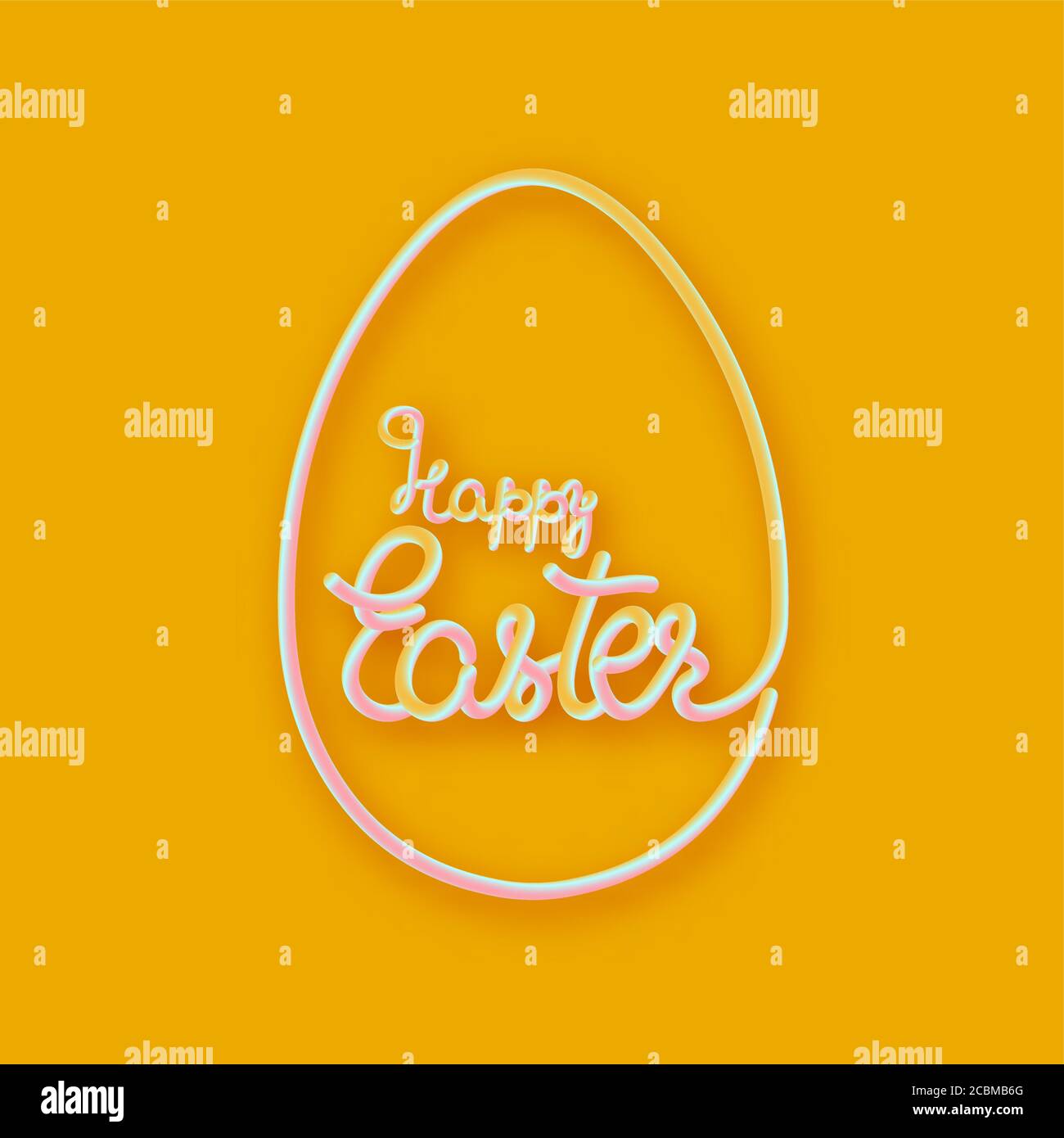 Buona Pasqua. L'iscrizione stilizzata in uovo su sfondo giallo.neon 3D. Testo scritto a mano. Lettere. Elemento di un biglietto d'auguri. Illustratore vettore Illustrazione Vettoriale Buona Pasqua. L'iscrizione stilizzata in uovo su sfondo giallo.neon 3D. Testo scritto a mano. Lettere. Elemento di un biglietto d'auguri. Illustratore vettore Illustrazione Vettoriale
