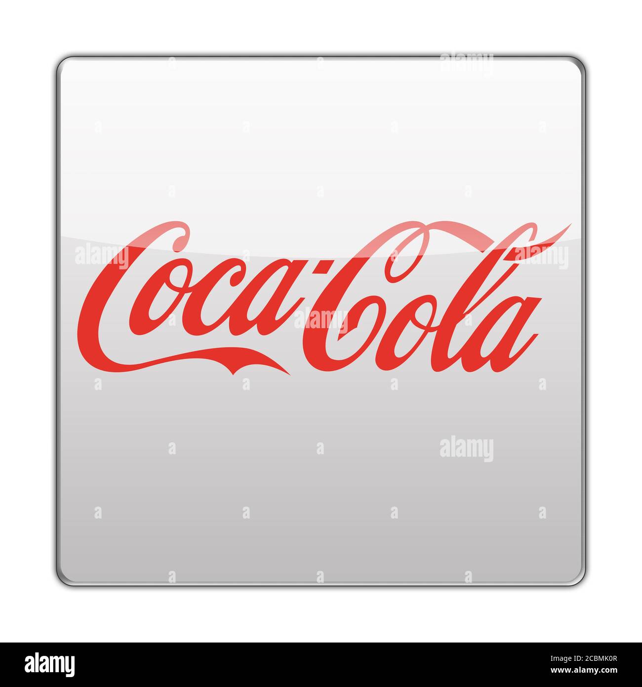 Icona Coca Cola Foto Stock