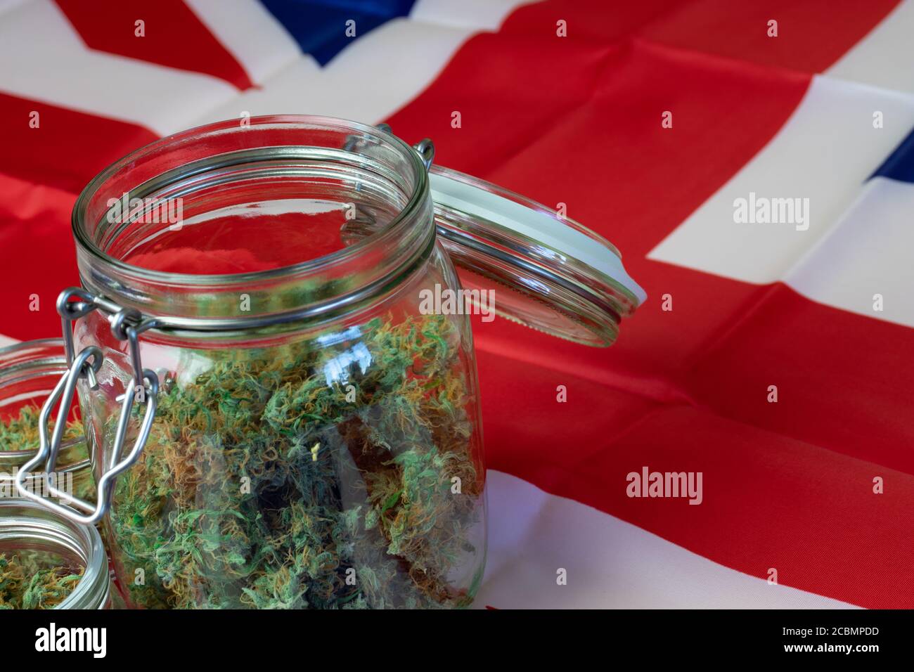 Stato legale della marijuana nel Regno Unito. Attività di cannabis in tutto il mondo Foto Stock