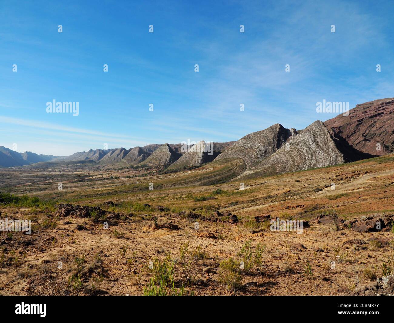 Bellissimo scatto di Toro Toro National Park in Bolivia Foto Stock