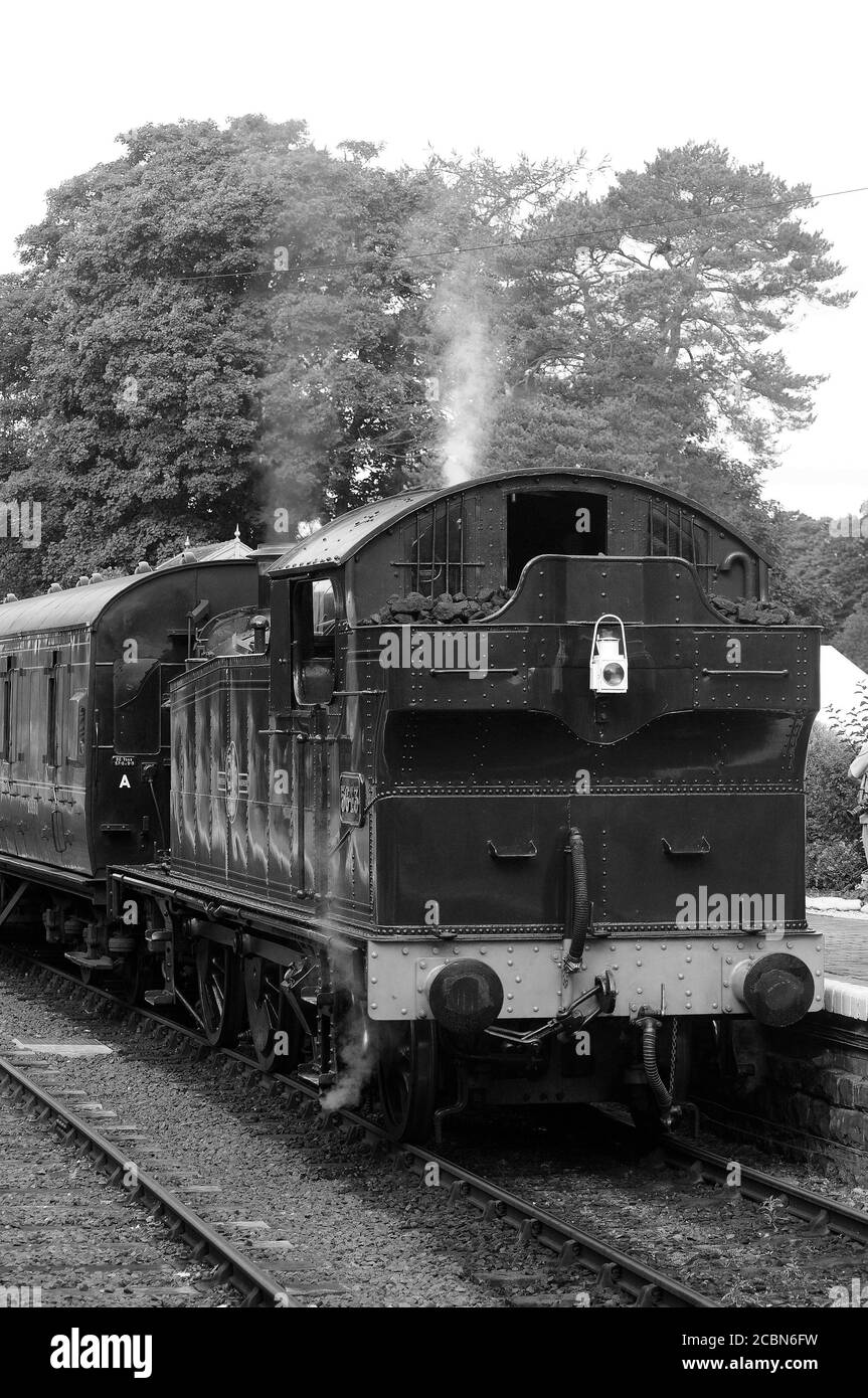 '5643' ad Arley con un servizio navetta per Bewdley. Foto Stock