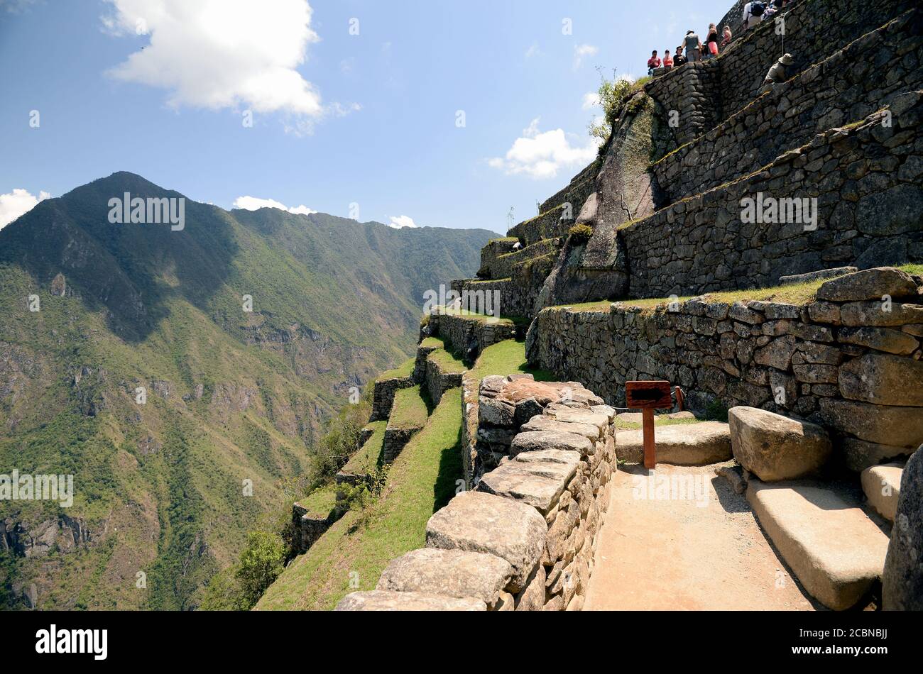 Machu Picchu regione Cusco Peru Foto Stock