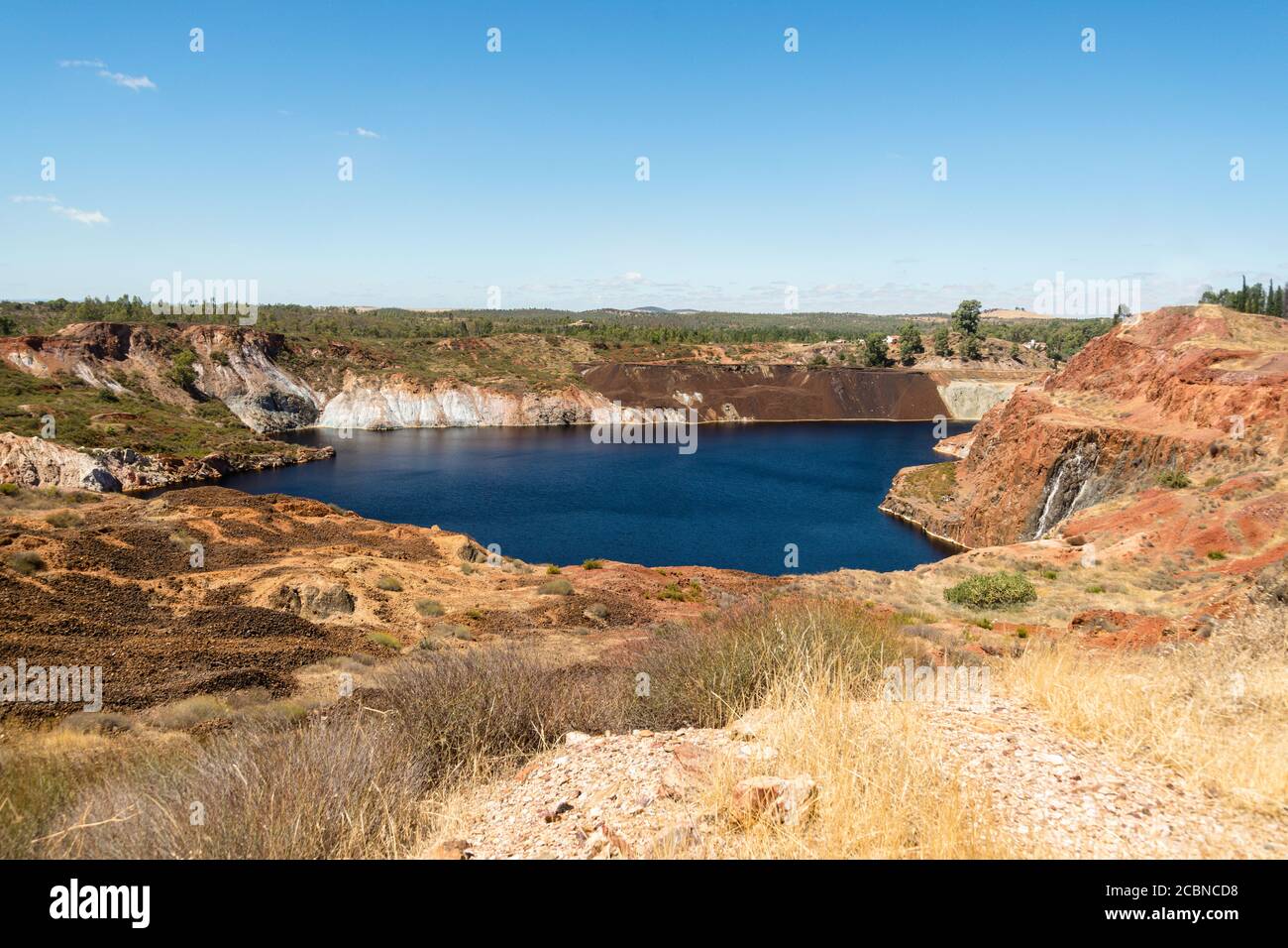 Bellissimo scatto di Parque Natural do vale do Guadiana Mertola Portogallo Foto Stock