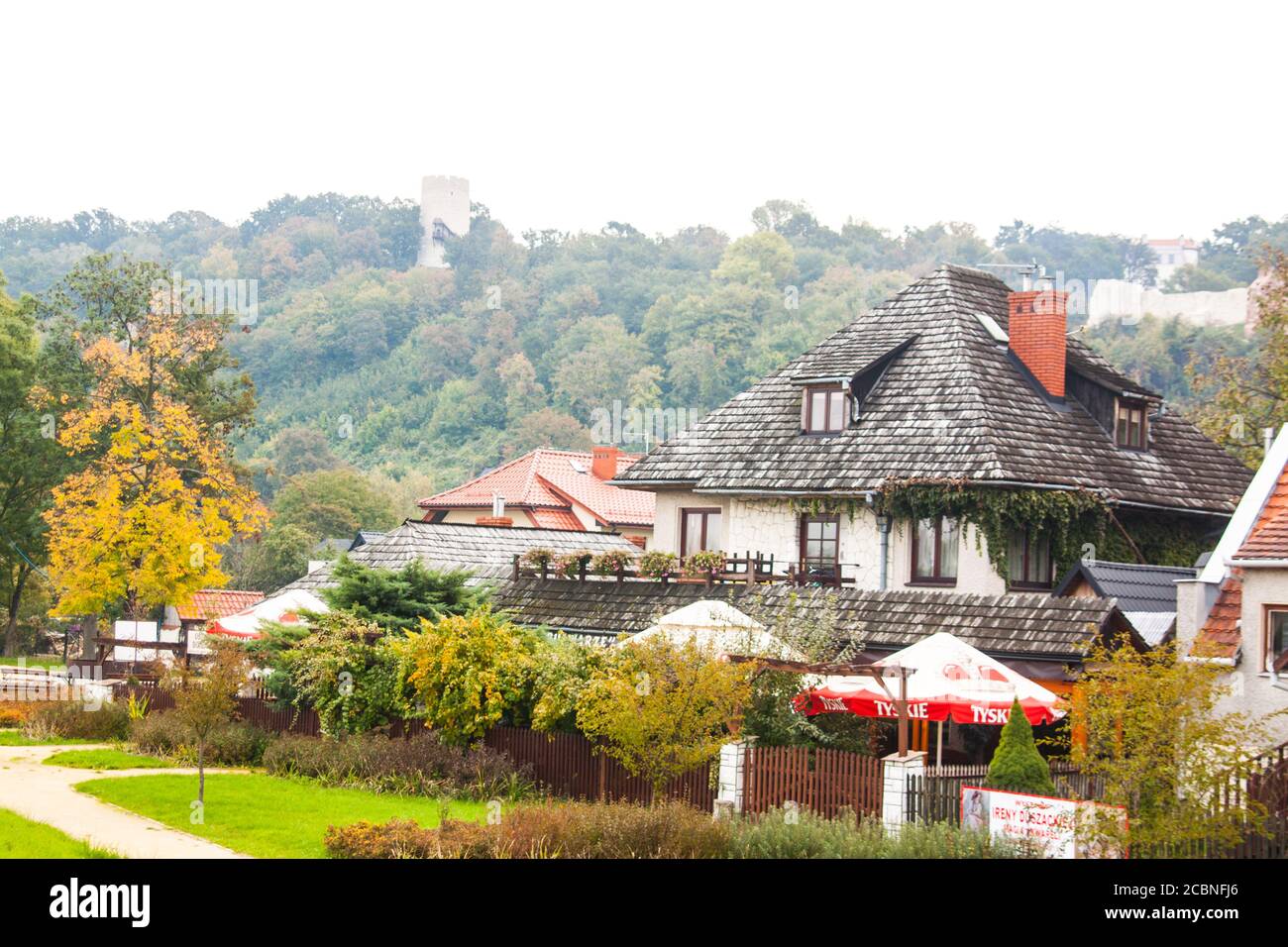 Kazimierz Dolny, Polonia Ottobre 26 2015: Architettura cittadina Foto Stock