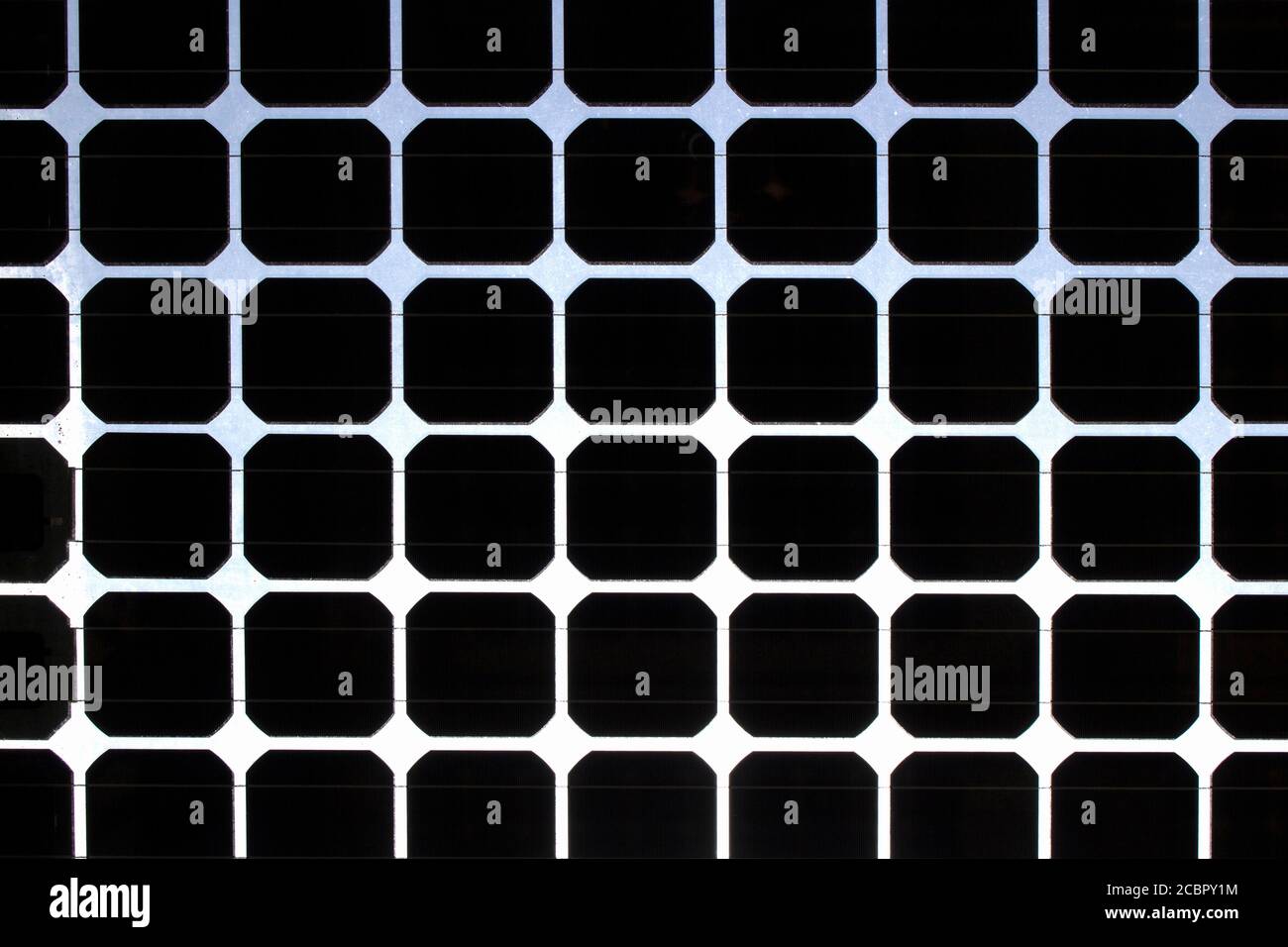 Pannello solare primo piano foto Foto Stock