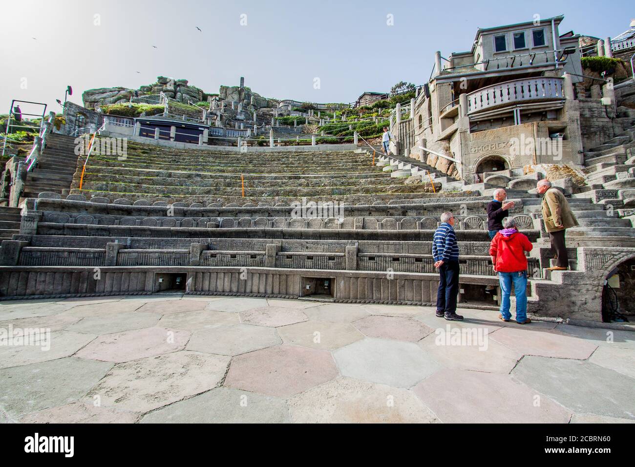 Minack Theatre, Cornovaglia 03 Foto Stock