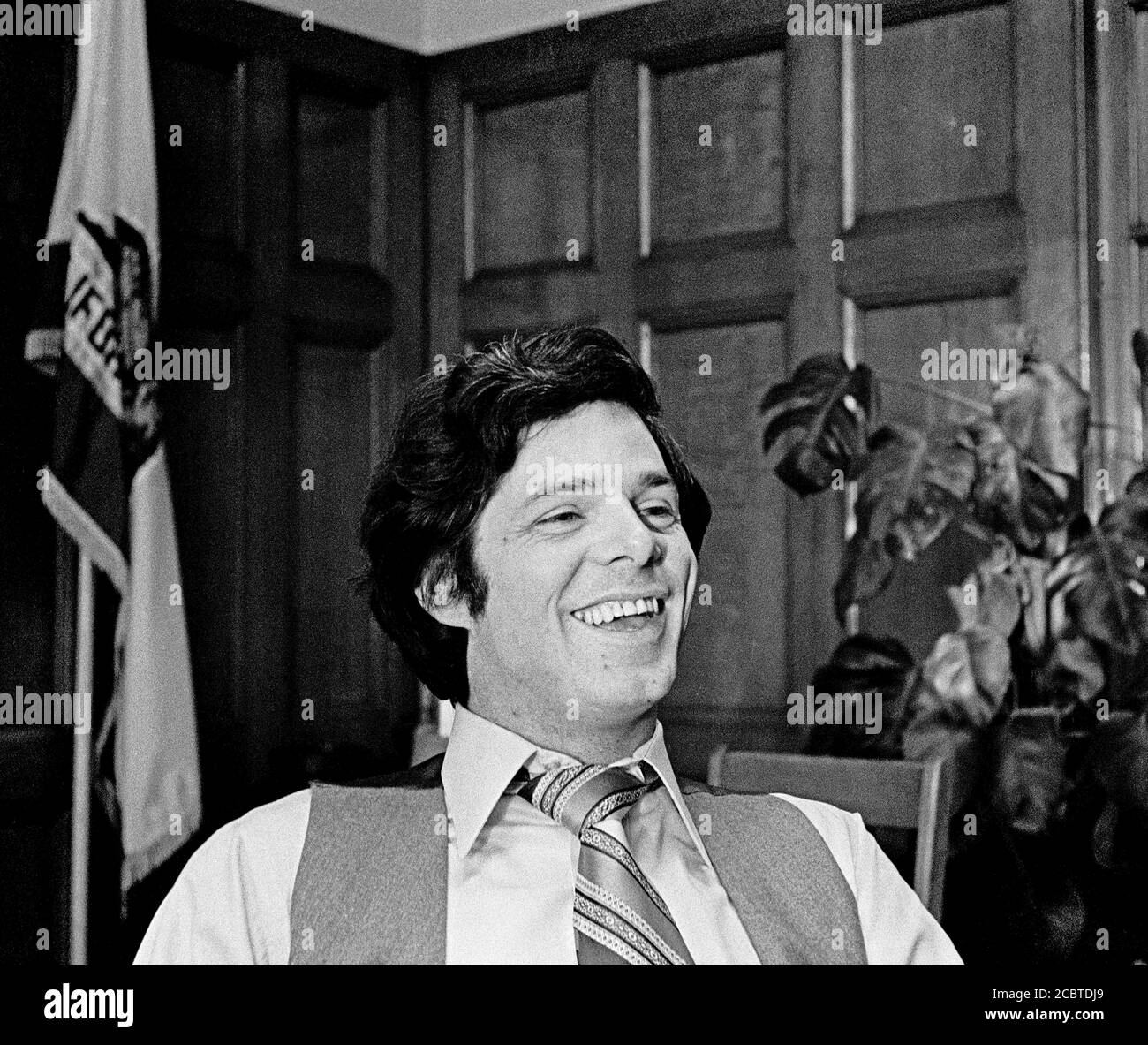 San Francisco Supervisor Bill Maher. Eletto nel Consiglio di sorveglianza nel 1982, 1986, 1990. California Foto Stock