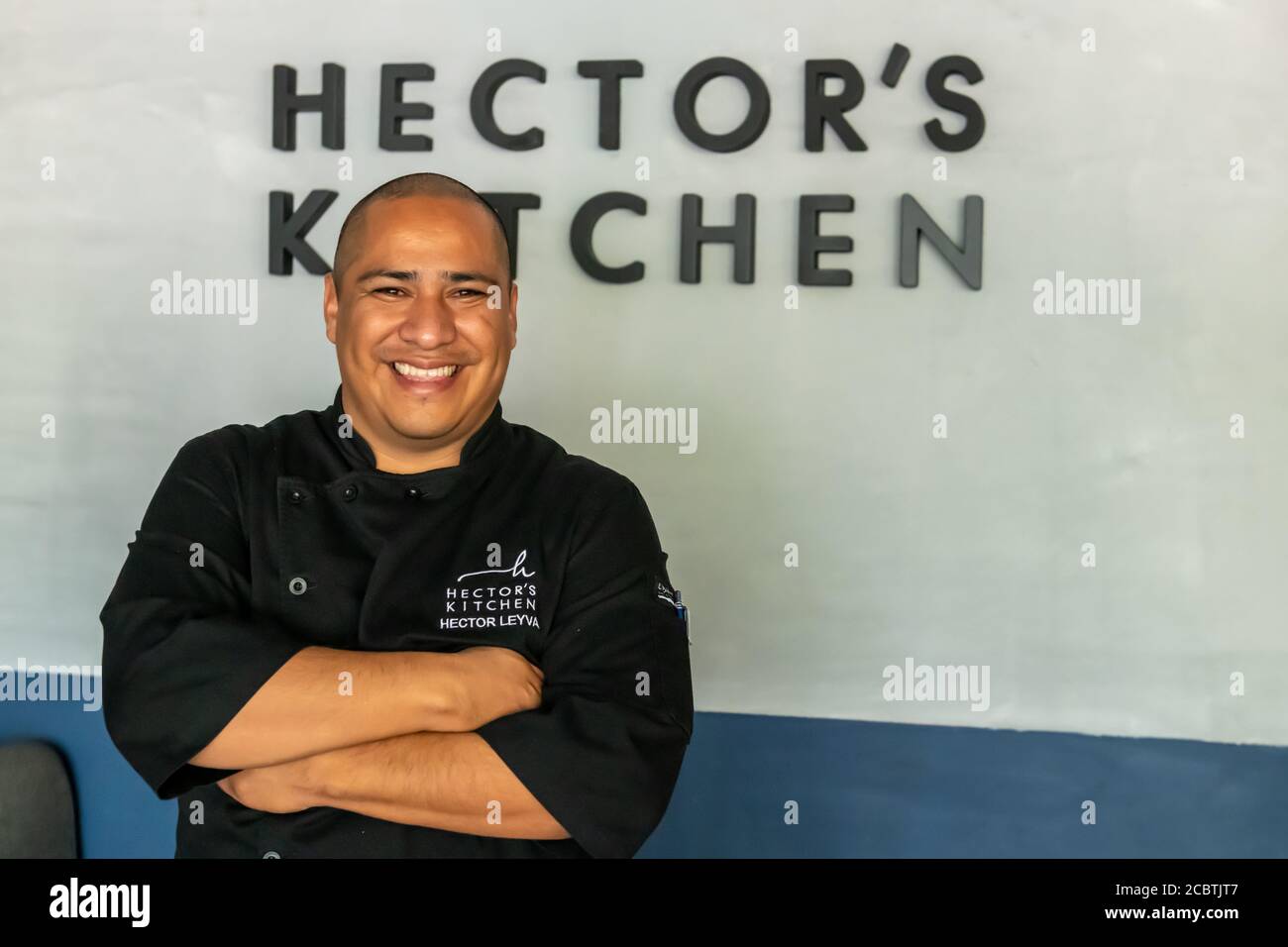 La cucina di Hector a Punta Mita è guidata dallo Chef Hector Leyva Foto Stock