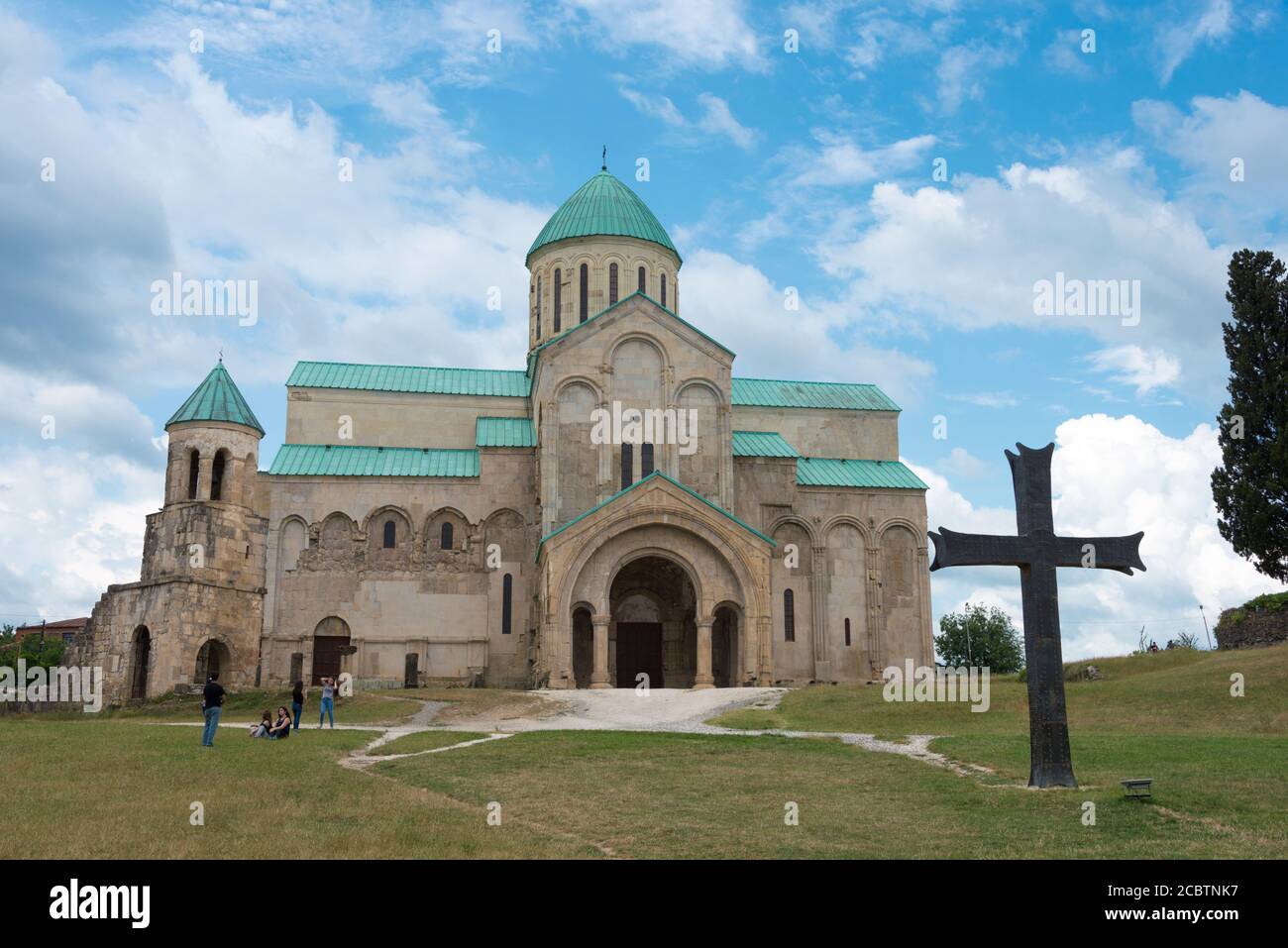 Kutaisi, Georgia - Cattedrale di Bagrati a Kutaisi, Imereti, Georgia. L'UNESCO ha rimosso la Cattedrale di Bagrati dai suoi siti Patrimonio dell'Umanità nel 2017. Foto Stock