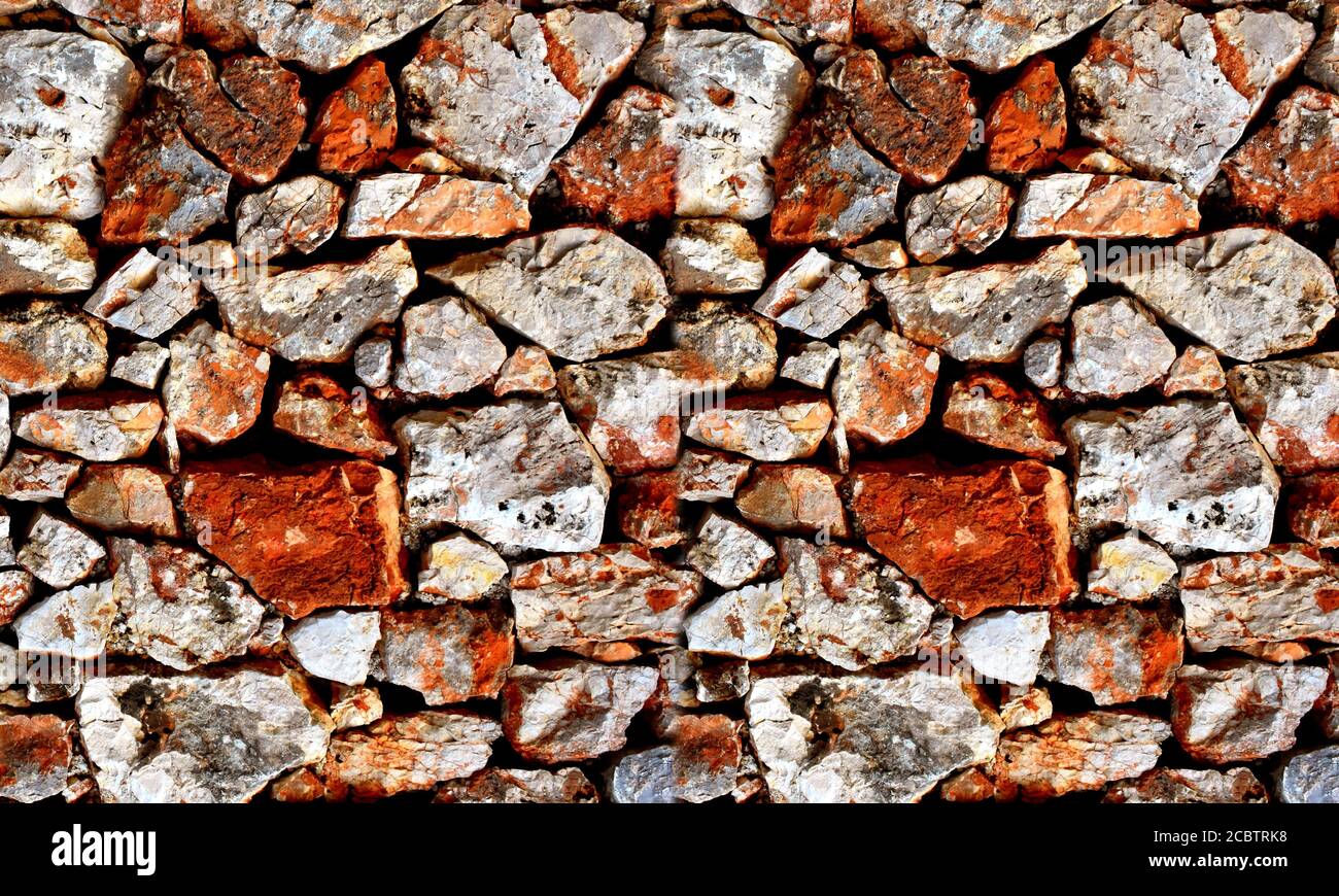 muro di pietra pietra arenaria pietra foto Foto Stock
