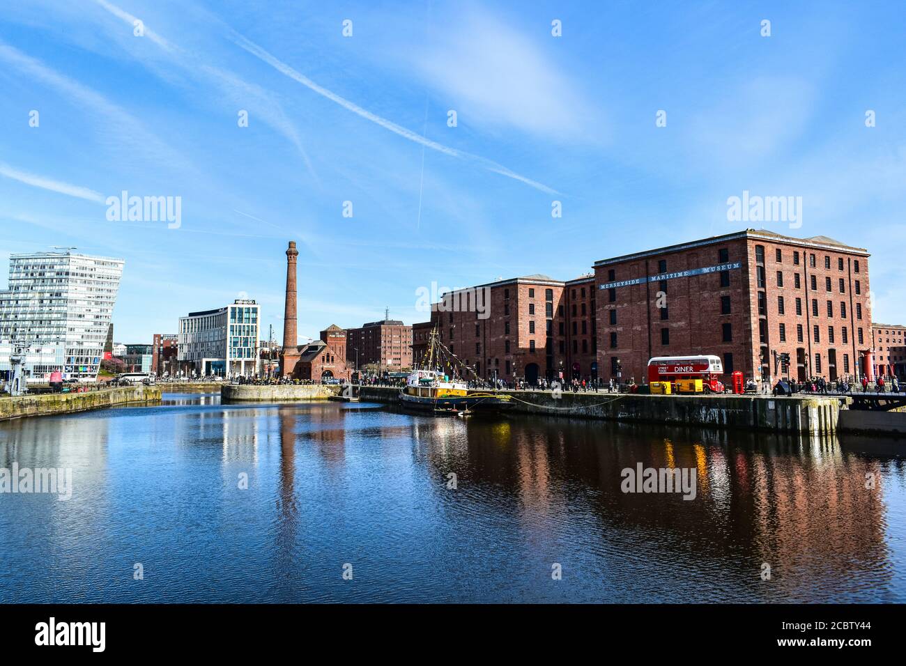 Royal Albert Dock Foto Stock