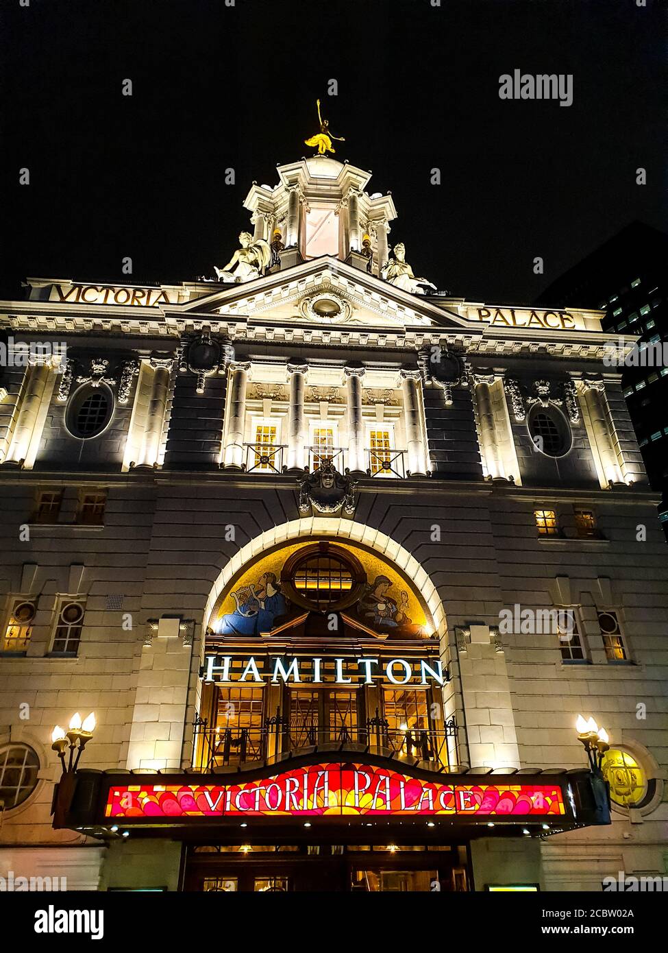 Victoria Palace Theatre Foto Stock