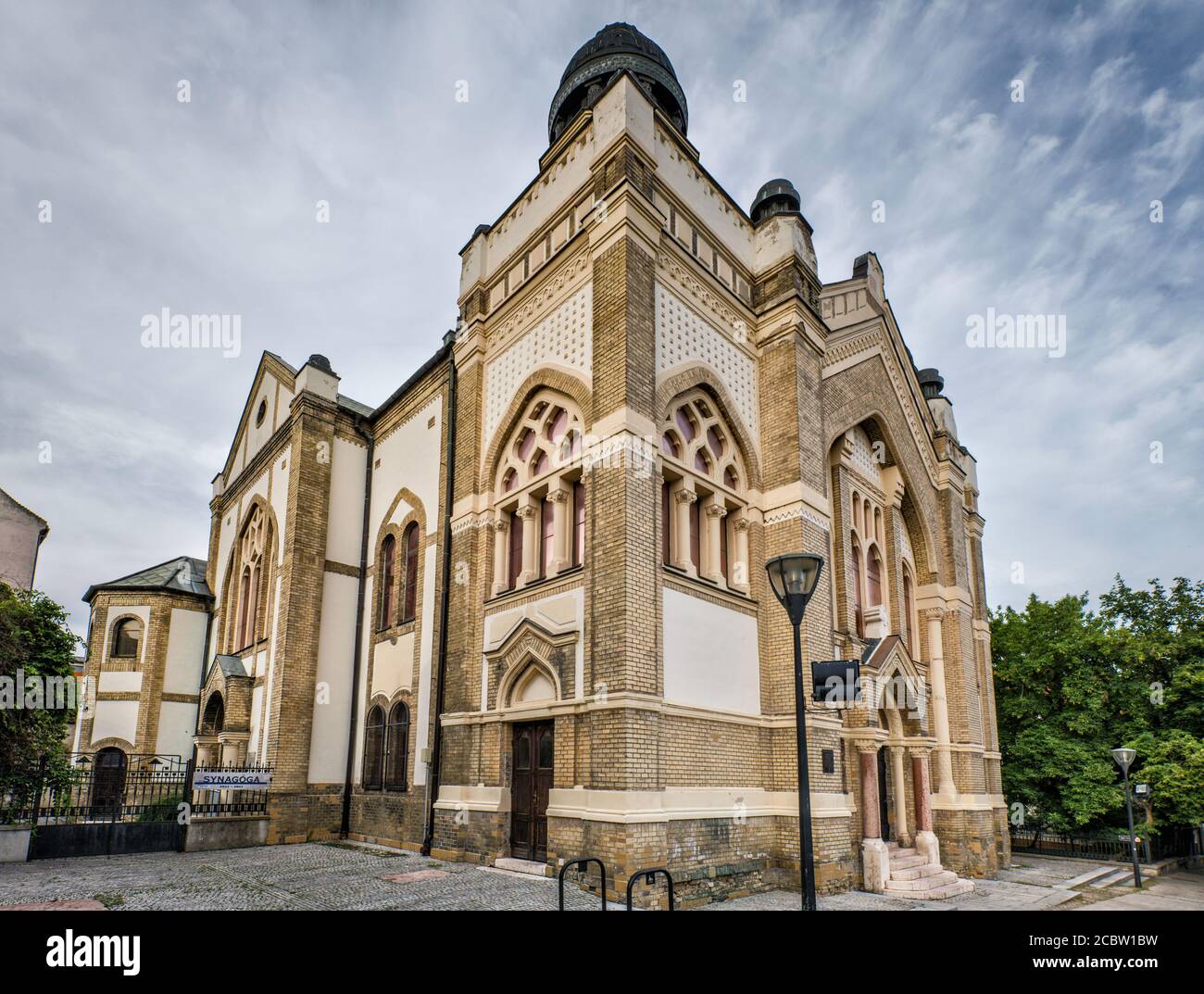 Sinagoga, 1911, oggi centro culturale, a Nitra, Slovacchia Foto Stock