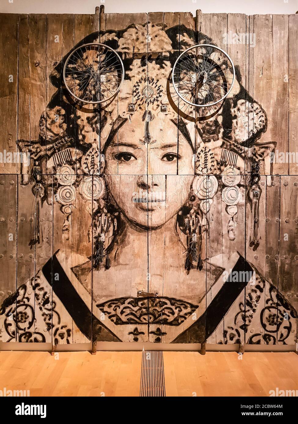 Arte nella Singapore National Gallery Foto Stock