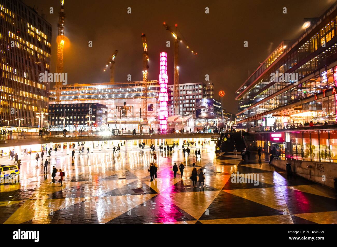 Sergels torg Foto Stock