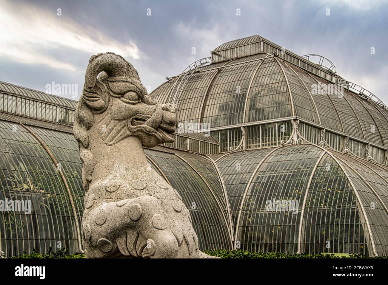 Kew Gardens 14-8-2020. Foto Stock