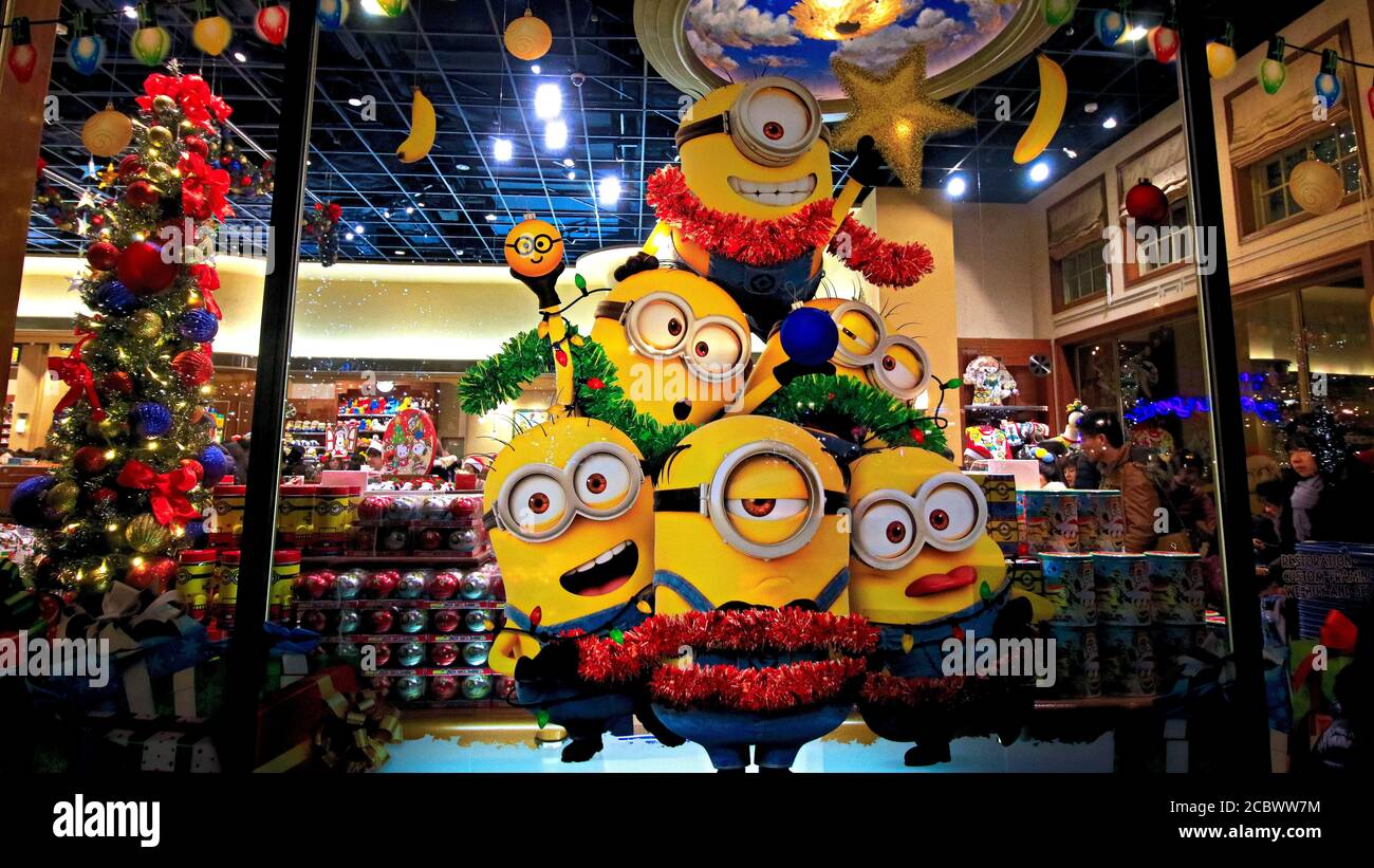 Auguri Di Natale Minions.Animation Christmas Immagini E Fotos Stock Alamy
