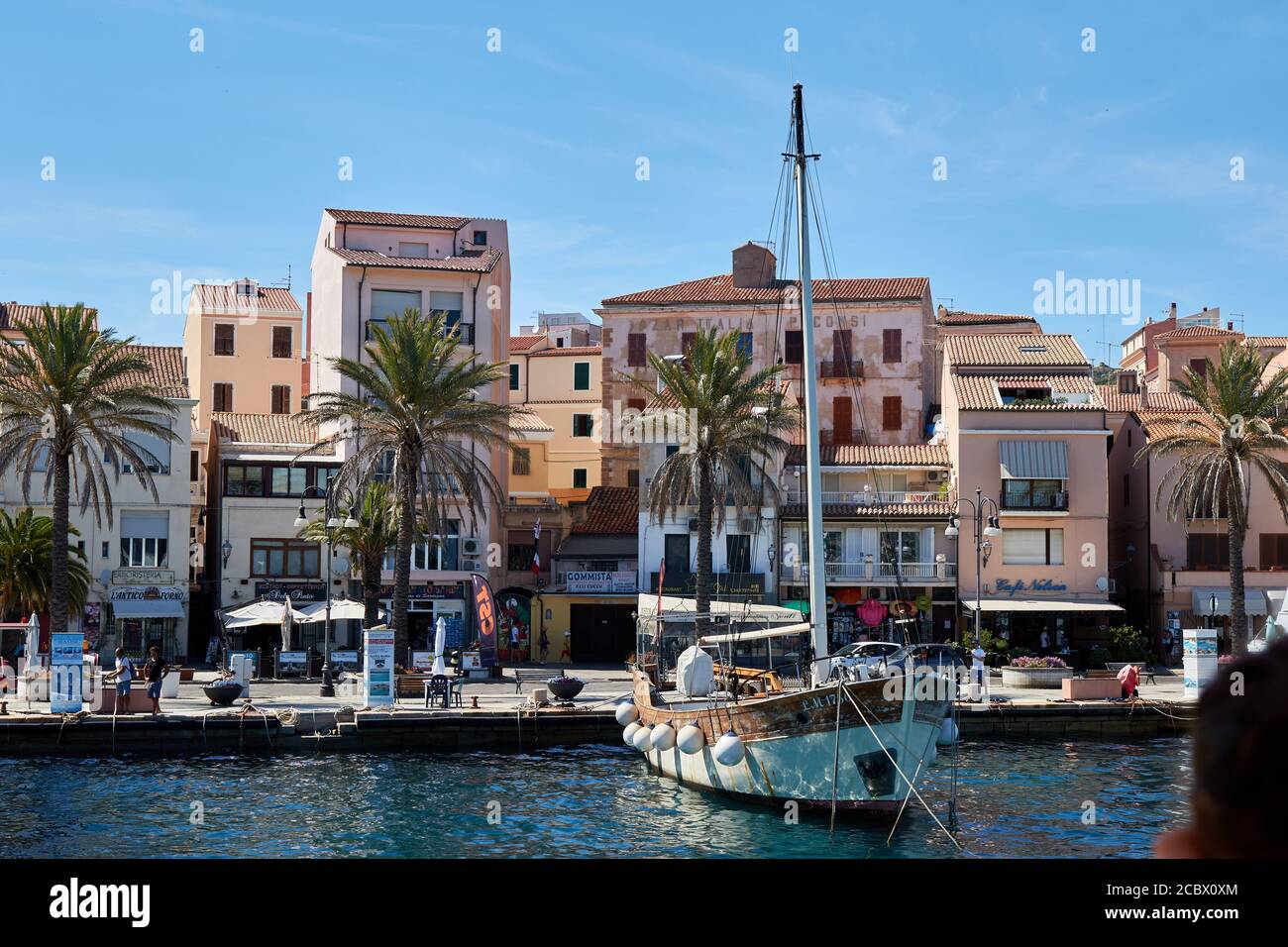 Porto di la Maddalena, Sardegna Foto Stock