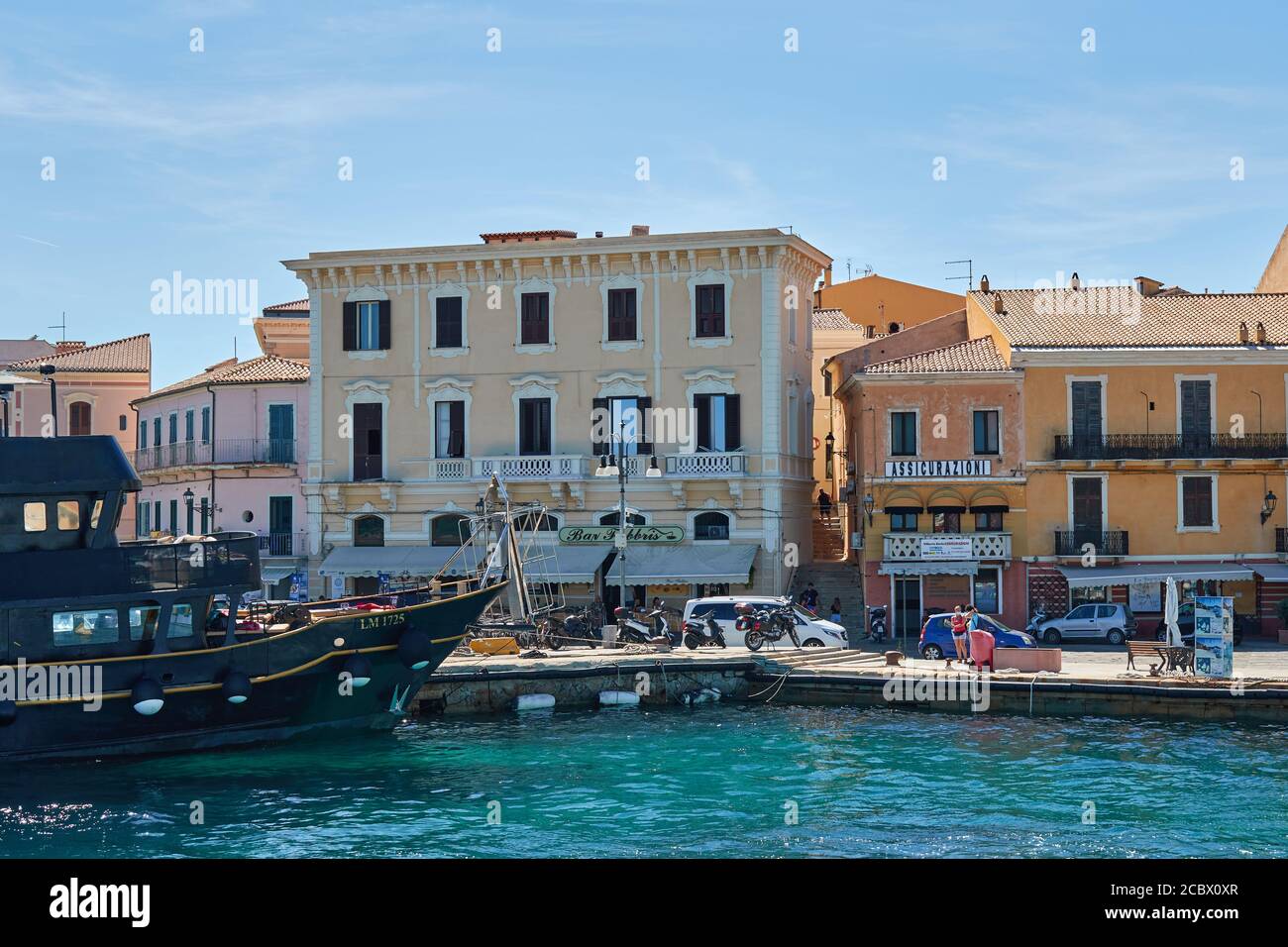 Porto di la Maddalena, Sardegna Foto Stock