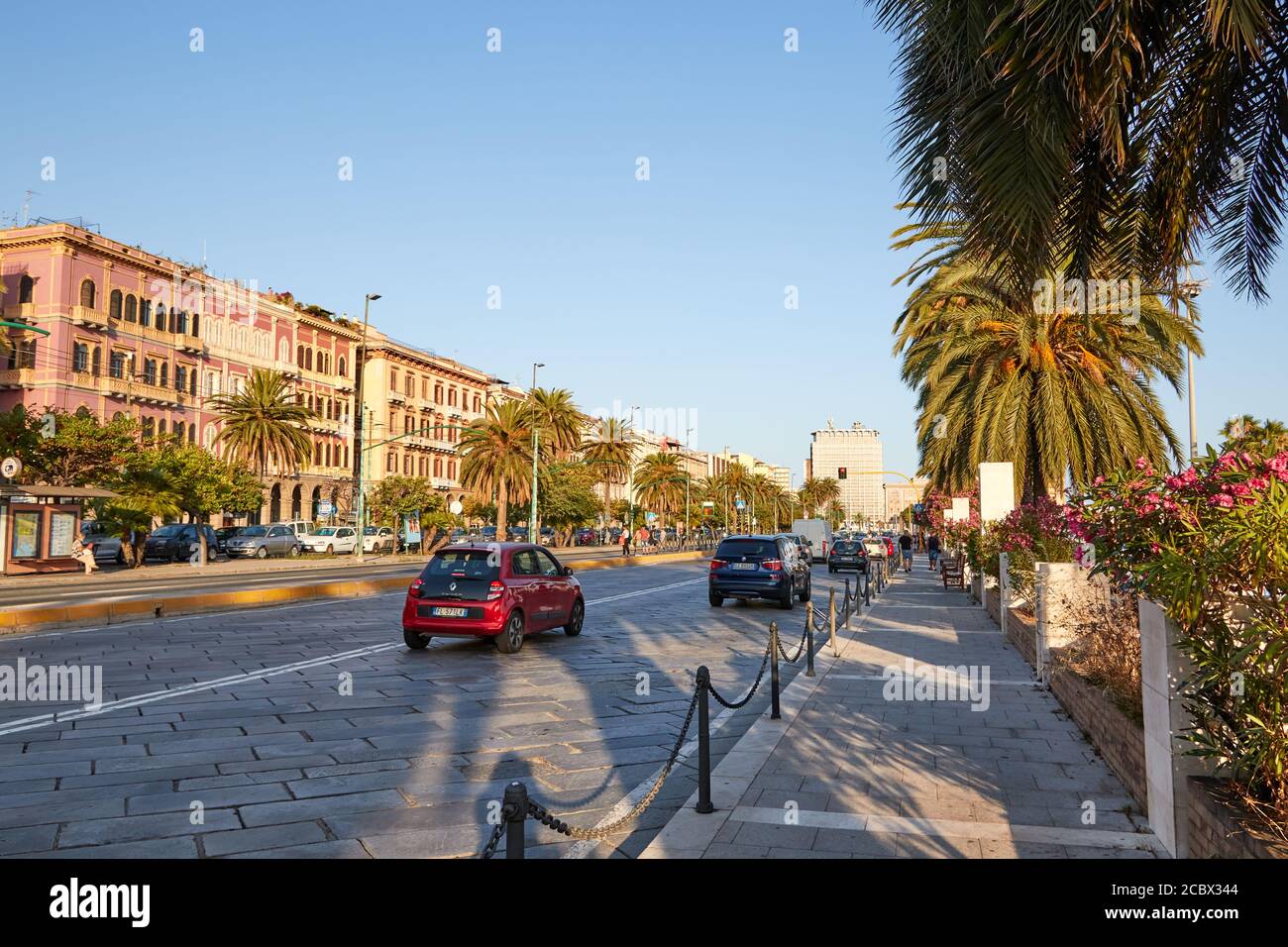 cagliari è la più grande del centro città, Sardegna Foto Stock
