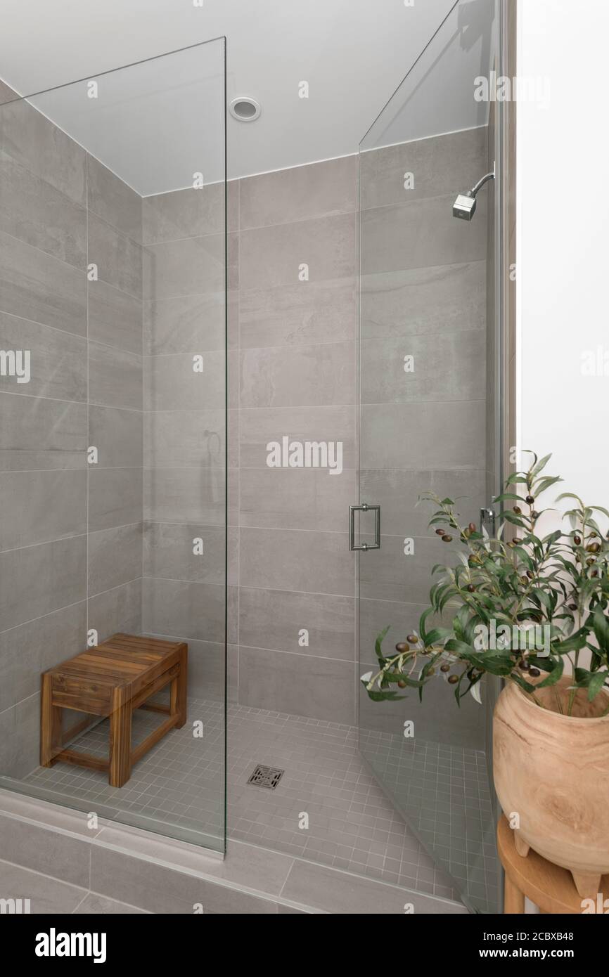 Interni di lusso in condominio Foto Stock