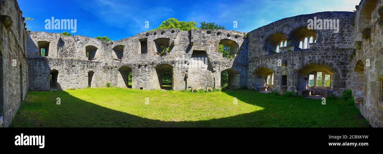 Rovine di Albeck nella zona di Sulz am Neckar Foto Stock