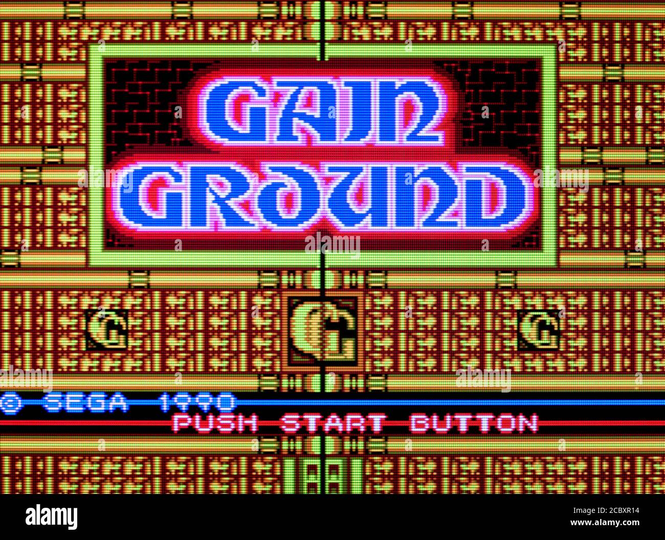 Gain Ground - sega Master System - SMS - editoriale utilizzare solo Foto Stock