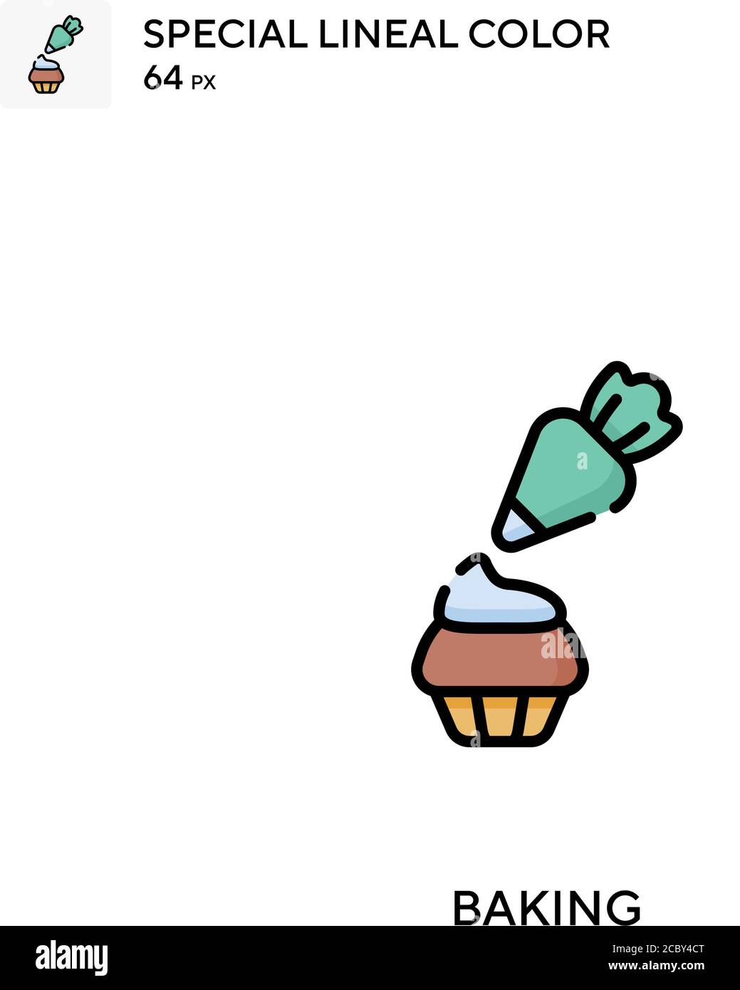 Icona colore lineare speciale target. Modello di disegno simbolo illustrazione per elemento dell'interfaccia utente Web mobile. Illustrazione Vettoriale