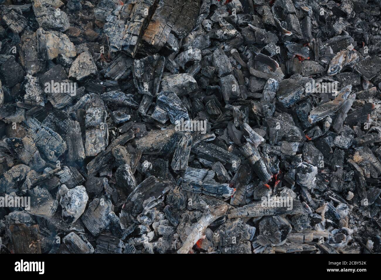 Nero carbone texture sfondo. Primo piano. Vista dall'alto. Primo piano-in su struttura di carbone. Foto Stock