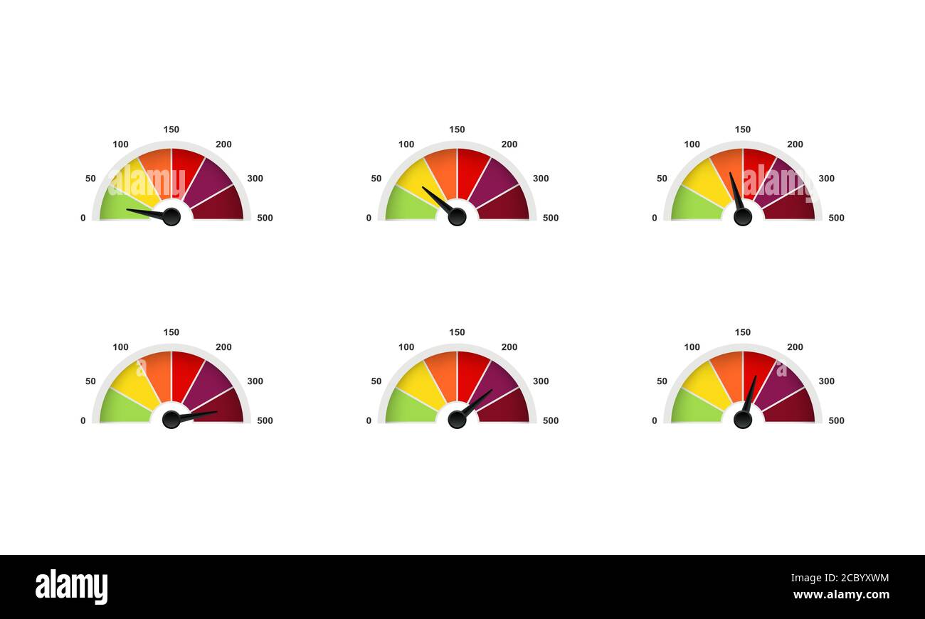 Indice di qualità dell'aria. Programma educativo con quantità eccessive di sostanze o gas nell'ambiente. Vettore su sfondo bianco isolato. EPS 10. Illustrazione Vettoriale