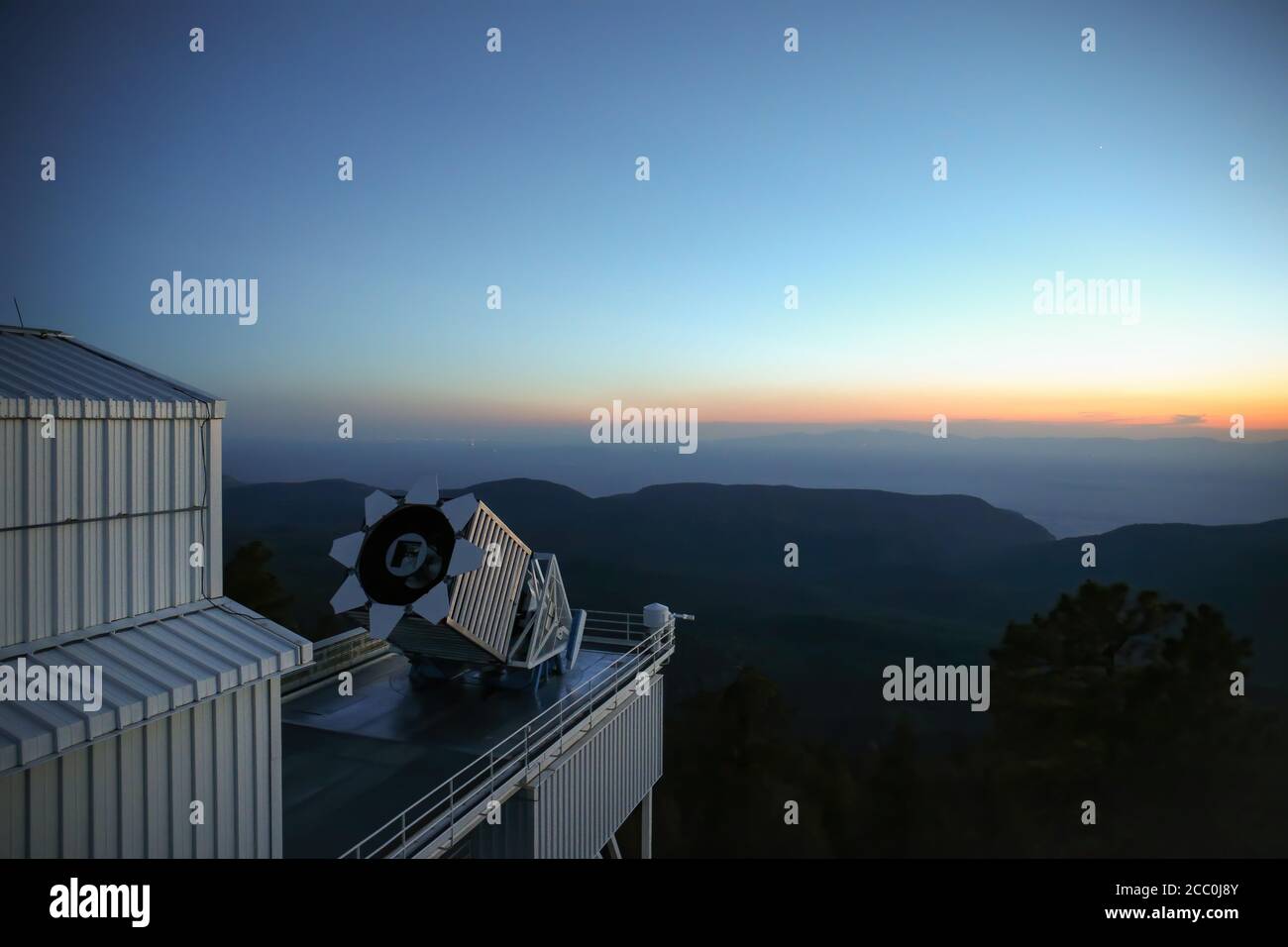 Telescopio per la Sloan Digital Sky Survey Foto Stock