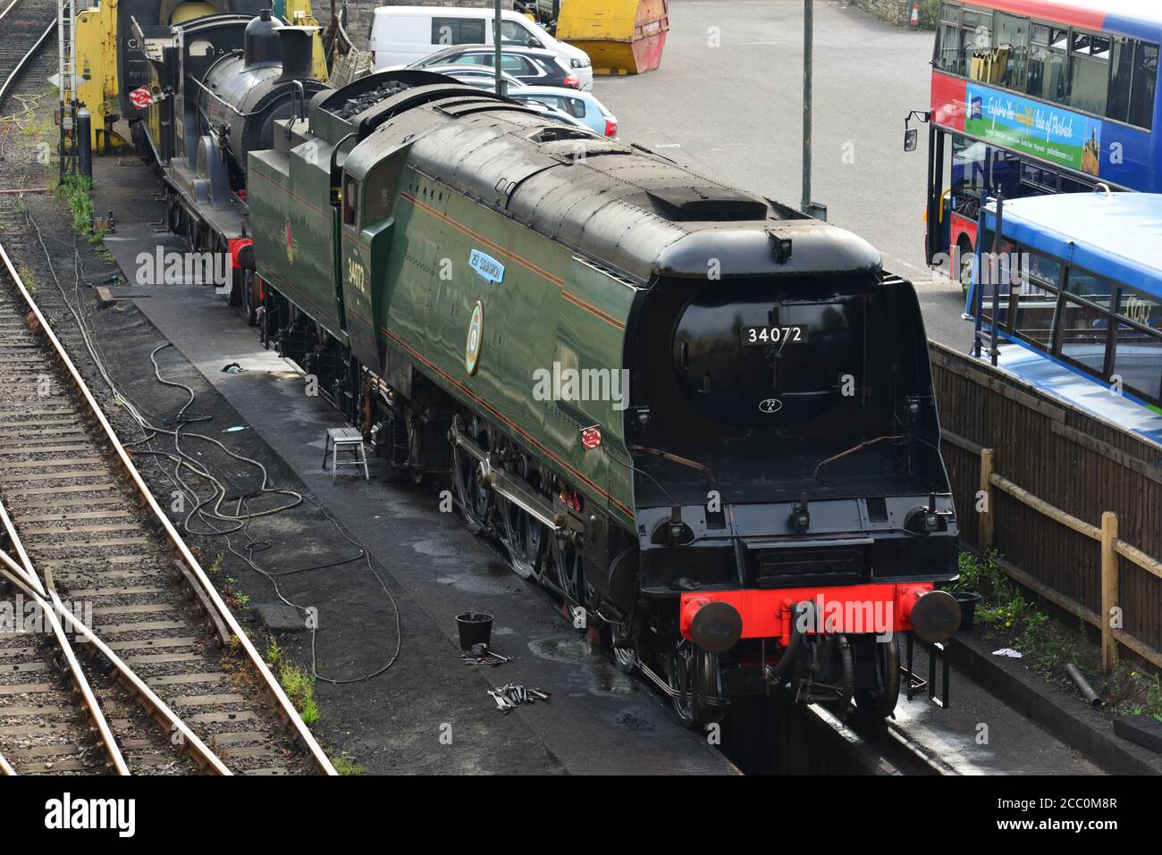 257 locomotiva Squadron Foto Stock