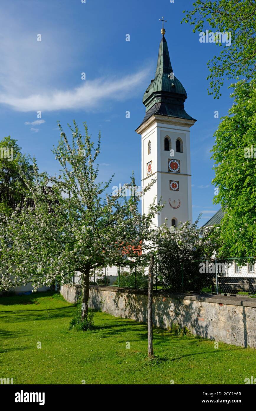 Germania, ex convento dei Canonici Regolari Rottenbuch Foto Stock